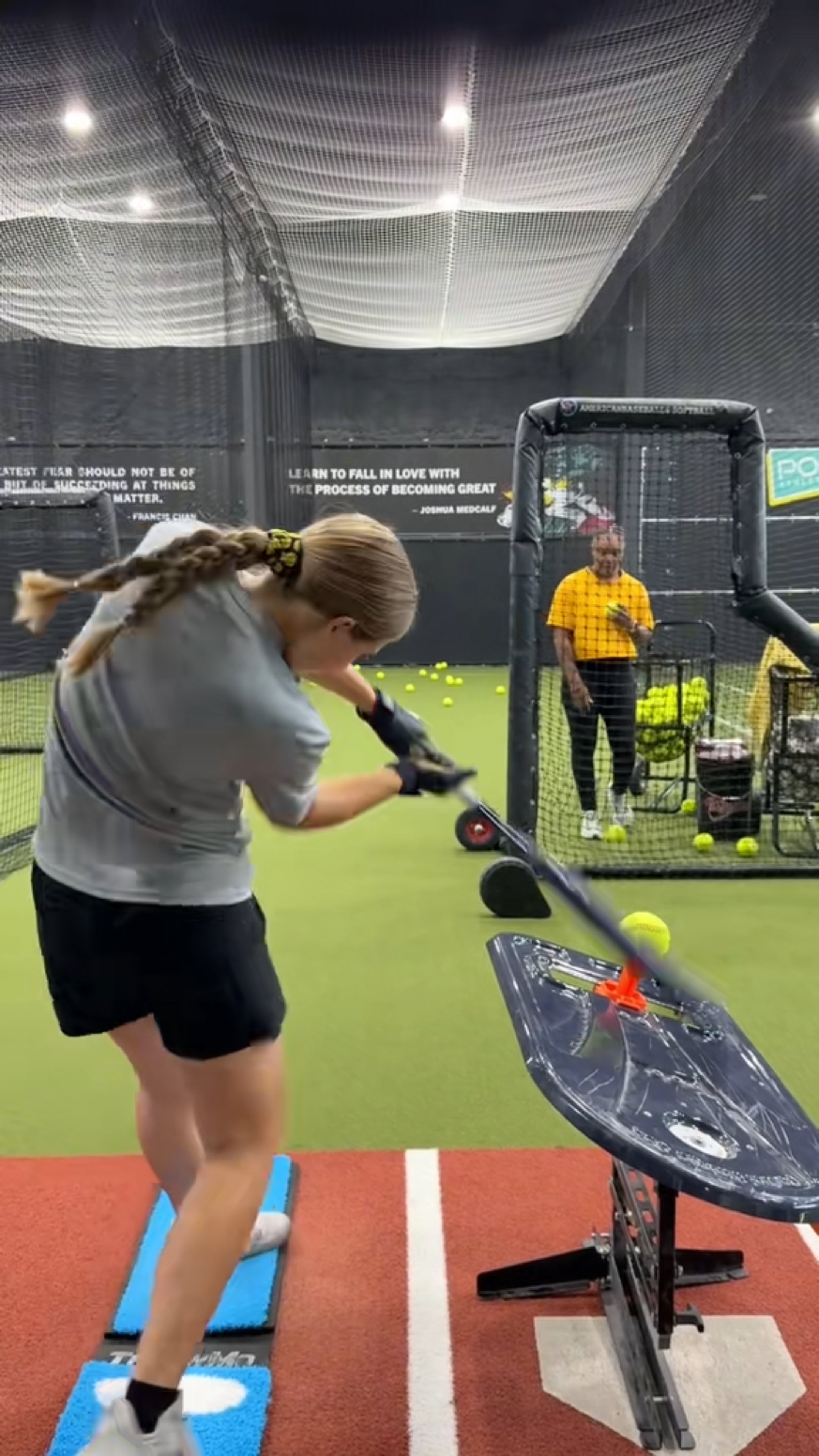 Load video: <p>Iyhia McMichael — #1 Draft Pick &amp; Hitting Coach | @hittingwithmac</p>