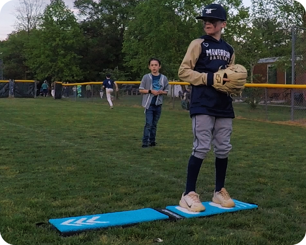 Point. Step Throw Visual ThrowMo · Perfect Throws, Made Easy