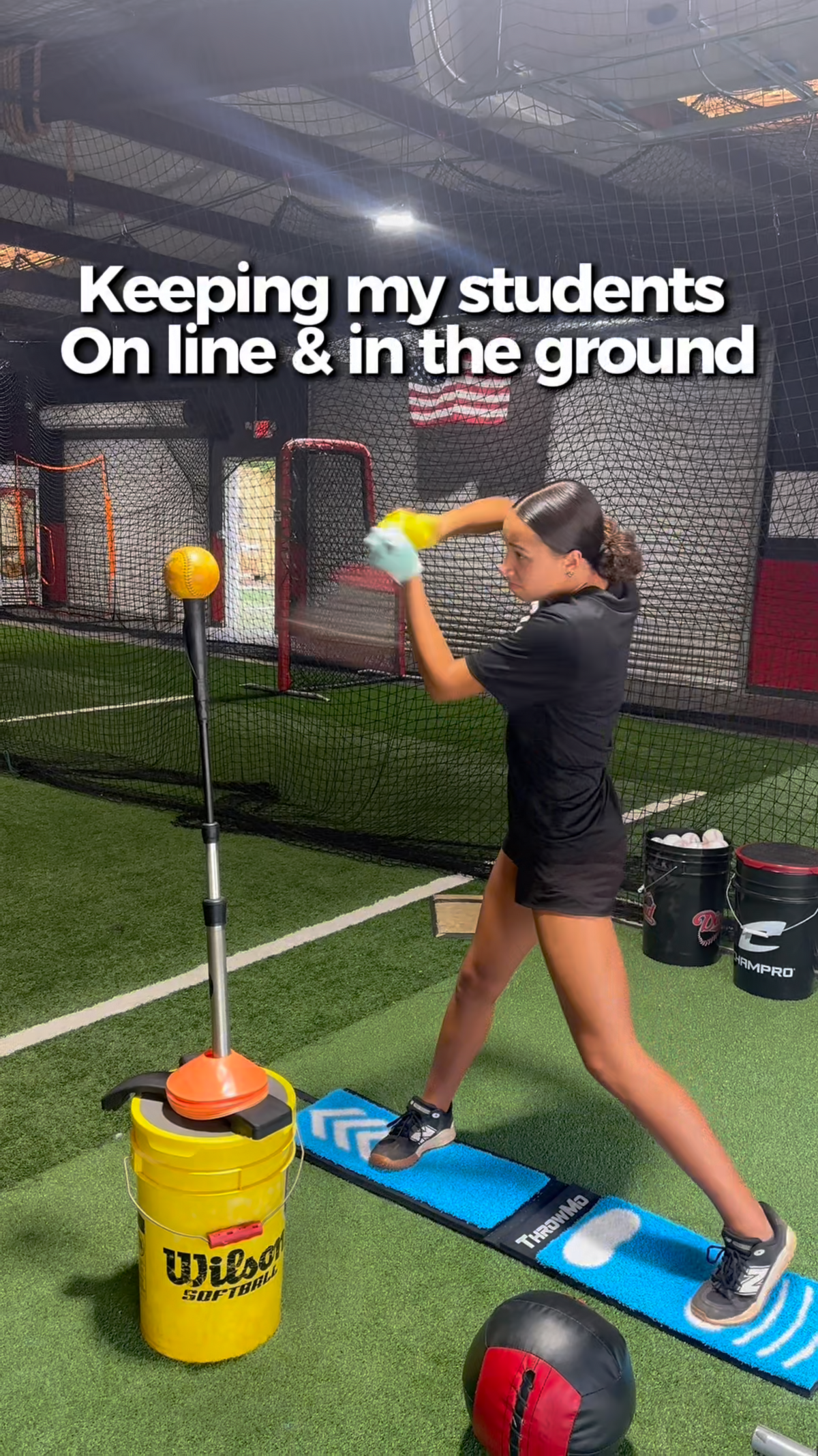 Load video: <p>Justice Milz — UGA Softball Standout &amp; Private Hitting Coach | @justice_milz</p>