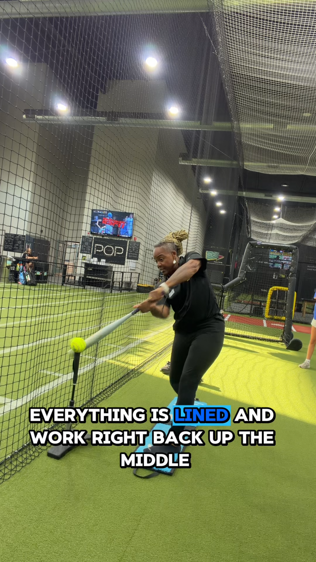 Load video: <p>Drill by Iyhia McMichael — #1 Draft Pick &amp; Hitting Coach | @hittingwithmac</p>